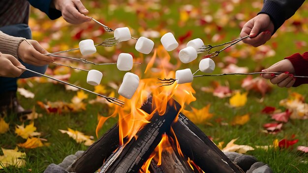 National Toasted Marshmallow Day Fri 30th, Aug 2024