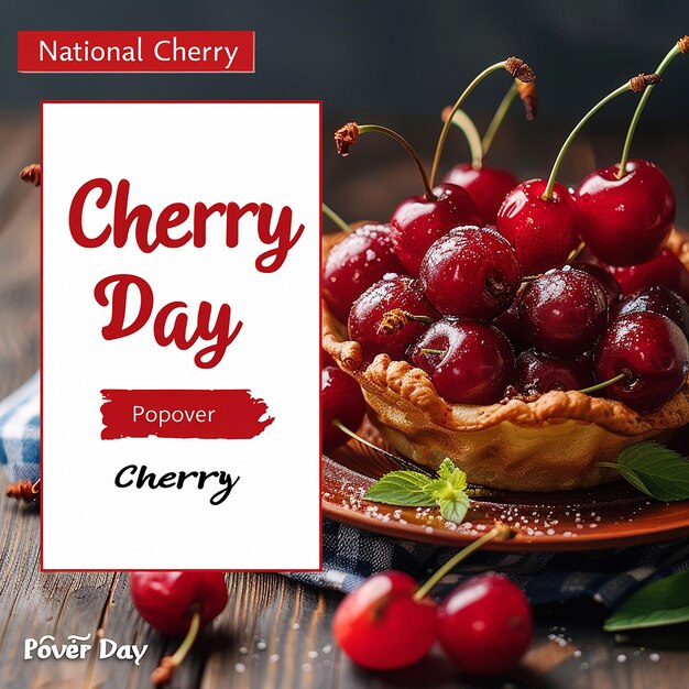 National Cherries Jubilee Day Tue 24th, Sep 2024