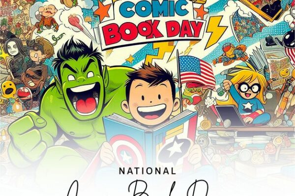 National Comic Book Day Wed 25th, Sep 2024