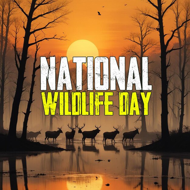 National Wildlife Day Wed 04th, Sep 2024