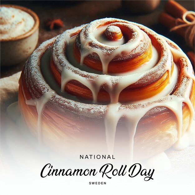 Cinnamon Roll Day Fri 04th, Oct 2024