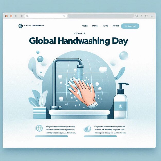 Global Handwashing Day Tue 15th, Oct 2024