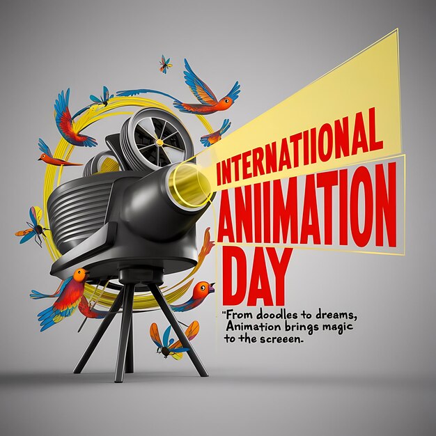 International Animation Day Mon 28th, Oct 2024