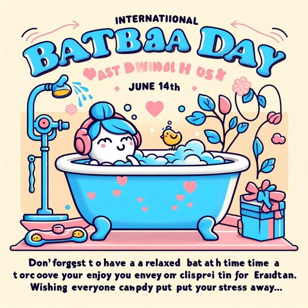 National Bathtub Day Mon 07th, Oct 2024