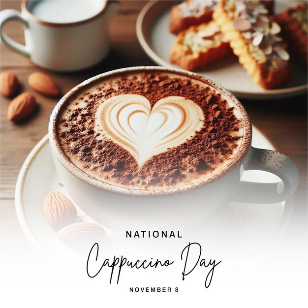 National Cappuccino Day Fri 08th, Nov 2024