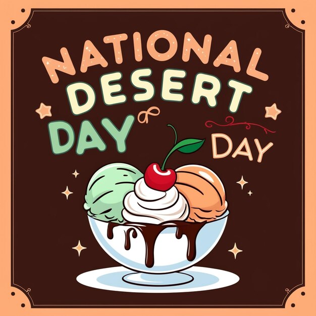 National Sundae Day Mon 11th, Nov 2024